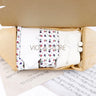 Viola Design Gift Box Hot Solid Floral Cotton Sock Necktie Set Clip Cufflinks Pin Hanky Men Wedding Party Daily Cravat Accessory