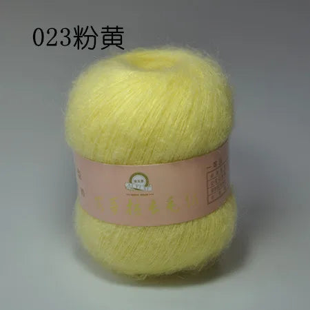 6 Balls Angora Mohair Wool Yarn for Knitting Soft Plush Cashmere Hand Crochet Lanas DIY Scarf Sweater Thread Freeshipping Sales