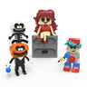 DIY Anime Movies Game Figure Brickheadz Building Block Kit Character Collectation Playset Brick Model Toys Kids Birthday Gift