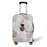 New Holiday style Print Luggage Cover for Travel Suitcase Protector Fits 18 ~32 Inch Zipper Elastic Suitcase cover