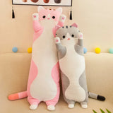 50-130CM Plush Toys Cute Animal Cat Creative Long Soft Toys Office Break Nap Sleeping Pillow Cushion Stuffed Gift Doll for Kids