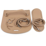 DIY Handmade Backpack Leather Shoulder Bag Strap Bottom Cover Handle Bag Accessories For Women Handbag