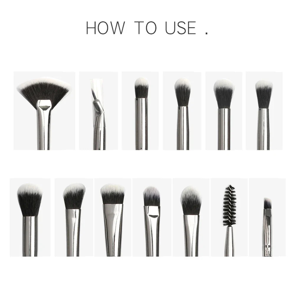 Makeup Brushes Set with Soft Artificial Fiber 6 Colors Ladies Makeup Brushes Female Makeup Tools