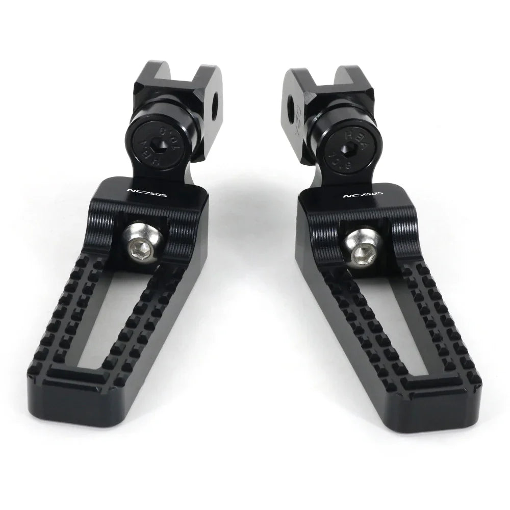 Fit For Honda CROSSTOURER NC750S NC750X 2016-2022 CROSSRUNNER VFR800F Motorcycle CNC Foot Pegs Pedals Front Footrests Adjustable