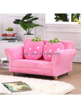 Children's Sofa Mini Korean Cartoon Strawberry Small Sofa Baby Room Decoration Sofa Cartoon Double Chair