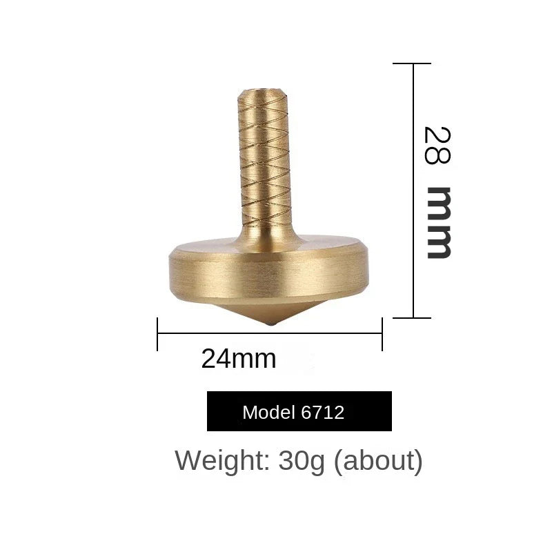 Gyroscope Inception Space Metal Brass Spinning Top Fidget Toys Gyro Creative Desktop Small Mini Hand Spinner for Kids Adults