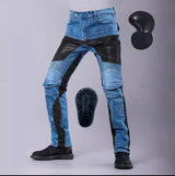 Logo PK719 B06 Four Seasons Riding Motorcycle Pants Classic Outdoor Riding moto Drop-resistant Pant With Hip Knee Gear