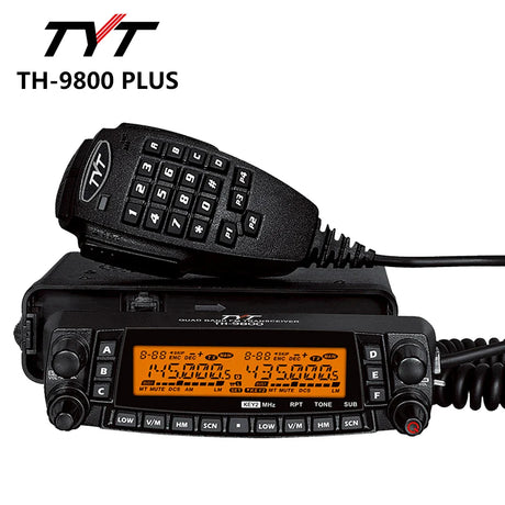 TYT TH-9800 PLUS+ Accessories Mobile Radio 50w Quad Band Transceiver TH9800 Walkie Talkie Car Truck Radio Repeater Scrambler