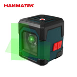 Hanmatek Laser level meter 2-line automatic leveling vertical and horizontal lines green red beam laser horizontal cross line