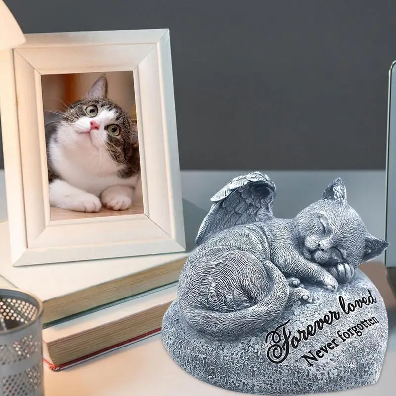 Cat Memorial Stones Pet Status For Garden Funerary And Pet Memorial Tombstone Backyard Personalizedd Pet Tombstone For Honor