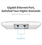 Comfast CF-E393AX 3000Mbps Gigabit WiFi 6 Wireless Ceiling AP Dual Band 2.4G+5Ghz 802.11AX Wifi 6 Access Point Router Booster AP