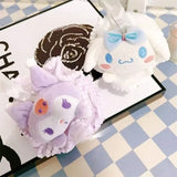 Sanrio Kuromi My Melody Cinnamoroll Bath Ball Bath Flower Soft Shower Mesh Foaming Sponge Bath Bubble Ball Skin Clean Tool