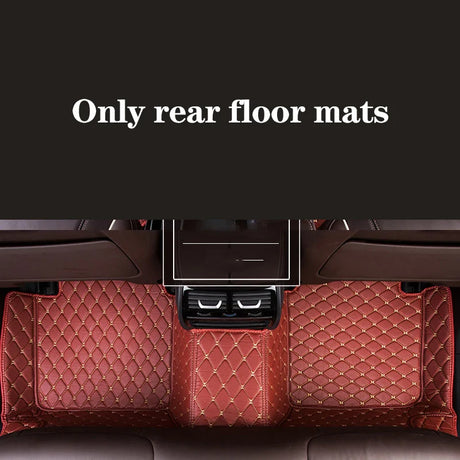 Custom Car Floor Mats 100％ For For Renault Megane 2 3 4 Arkana Zoe Auto Foot Pads Accessories Interior Car Styling Rug