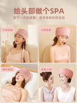 Head Massager Automatic Meridian Dredging Kneading Electric Hot Compress Headache Acupuncture Point Massage Instrument