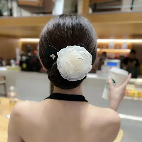 Headband Roller Hair Curler Donut Bun Maker Lazy Hairpin Tool Women's Bow Rabbit Ear Magic Hairstyle Ring Accessories Twisted