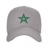 Morocco Flag Baseball Cap UnisexAdult Moroccan Proud Patriotic Adjustable Dad Hat for Men Women Outdoor Sun Hats