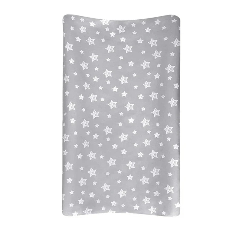 Y55B Changing Pad Cover Unisex Diaper Change Table Sheet for Baby Boys and Girls Fit 34''x16" Contoured Pad Cradle Sheets