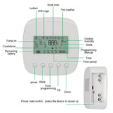 With Solar Panel WiFi Tuya Micro-drip Irrigation Controller Intelligent Automatic Water Timer Digital Watering Irrigation Timer