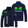 New Kawasaki Motorcycle Jacket Sports Jacket Fashionable Casual Men's Clothing Kawasaki Racing Suit Casual suit jacket