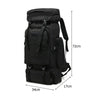 80L Sport Travel Bag 600D Oxford Multifunctional Backpack Large Capacity Waterproof  Tactical Backpack for Outdoor Military