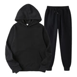 2022 Autumn And Winter Fashion Brand Men Tracksuit New Men's Hoodies + Sweatpants Two Piece Suit Hooded Casual Sets Male Clothes