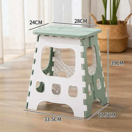 Thickened Plastic Folding Furniture Stool Portable Mini Outdoor Adult Children Chair Bench Train Maza Change Shoe Fishing Stool