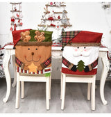 Christmas Decorative Chair Set Stool Set New Doll Chair Cover European and American Decorative Home Furnishings