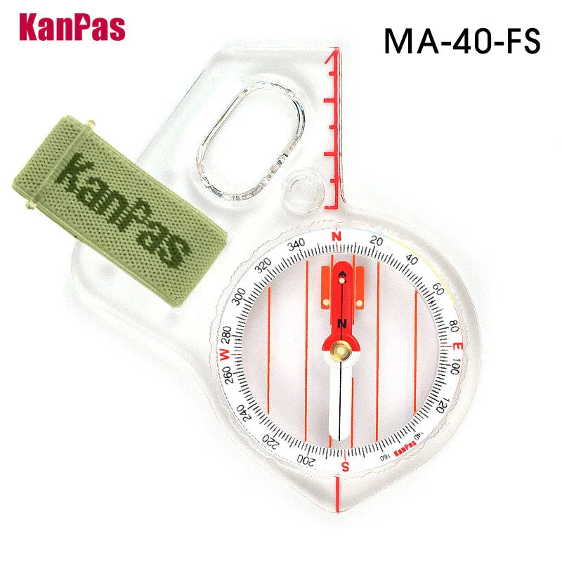 Faster Shipping|KANPAS basic competiton orienteering thumb compass, MA-40-FS