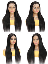 Straight Lace Frontal Wig Human Hair Wigs For Women 34Inch 13X4 Bone Straight Human Hair 5X5 Glueless Wig Human Hair