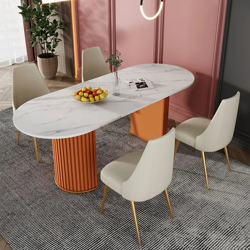 Conference Restaurant Tables Mobile Appoint Dinner Table Chairs Mid Century Modern Home Muebles De Cocina Kitchen Furniture