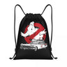 Ghost Buster Logo Drawstring Bags Women Men Portable Sports Gym Sackpack Supernatural Comedy Film Training Backpacks