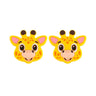 5/10 Pieces Brand New Giraffe Head Silicone Animal Beads Food Grade DIY Pacifier Chain Accessories Baby Toys BPA Free