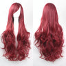 Lady 80cm Long Curly Wigs Fashion Cosplay Costume Hair Anime Full Wavy Party Wig