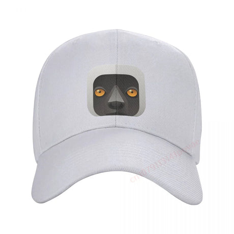 SIFAKA LEMUR Baseball Cap for Animal Lover Adjustable Men Women Snapback Hat Breathable Casual Outdoor