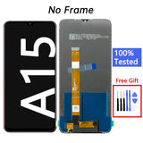 Digitizer Assembly a15 Screen replacement For Oppo a15 a15s Lcd Mobile Phone Lcds For oppo a15 Realme C12 V3 display