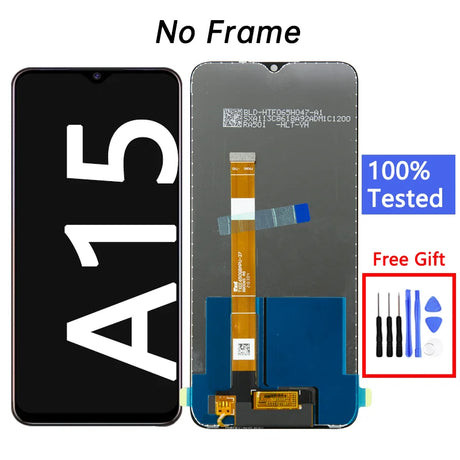 Digitizer Assembly a15 Screen replacement For Oppo a15 a15s Lcd Mobile Phone Lcds For oppo a15 Realme C12 V3 display