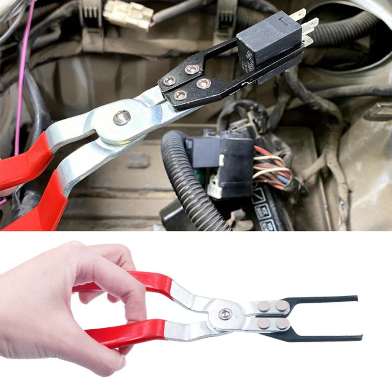 Universal Automotive Relay Disassembly Clamp Fuse Puller Car Remover Pliers Clip Hand Tool Suitable for Hyundai car