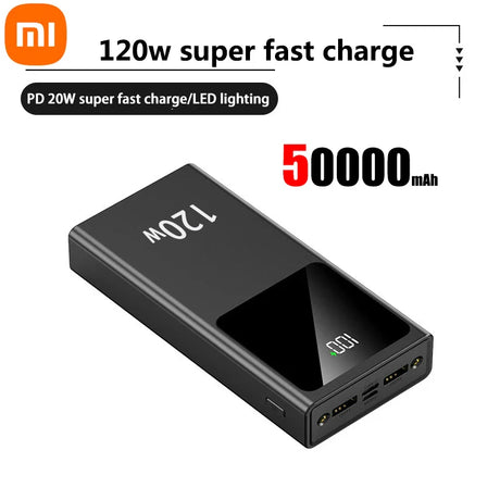 Xiaomi 200000mAh Power Bank Super Large Capacity 120w Super Fast Charging Portable External Battery Mobile Phone Accessories