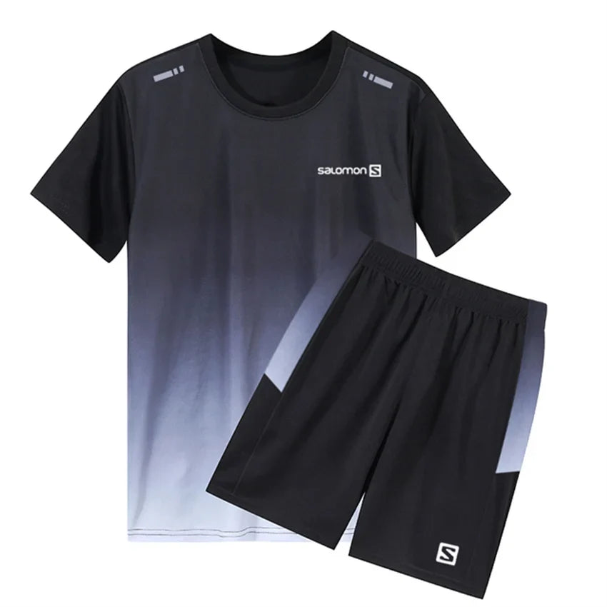 2024 Comfortable Breathable Men's Tennis Sports Suit Casual Outdoor Sport Wear Women's Badminton T-shirt Loose Running Clothing