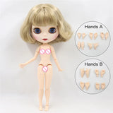 ICY DBS Blyth doll 1/6 bjd Matte face joint body 30cm toy girls gift