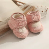 Warm Infant Toddler Crib Snow Boots Soft Comfortable Infant Girls Boys Anti-Slip Socks Slipper Newborn Baby Shoes