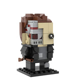 DIY Anime Movies Game Figure Brickheadz Building Block Kit Character Collectation Playset Brick Model Toys Kids Birthday Gift