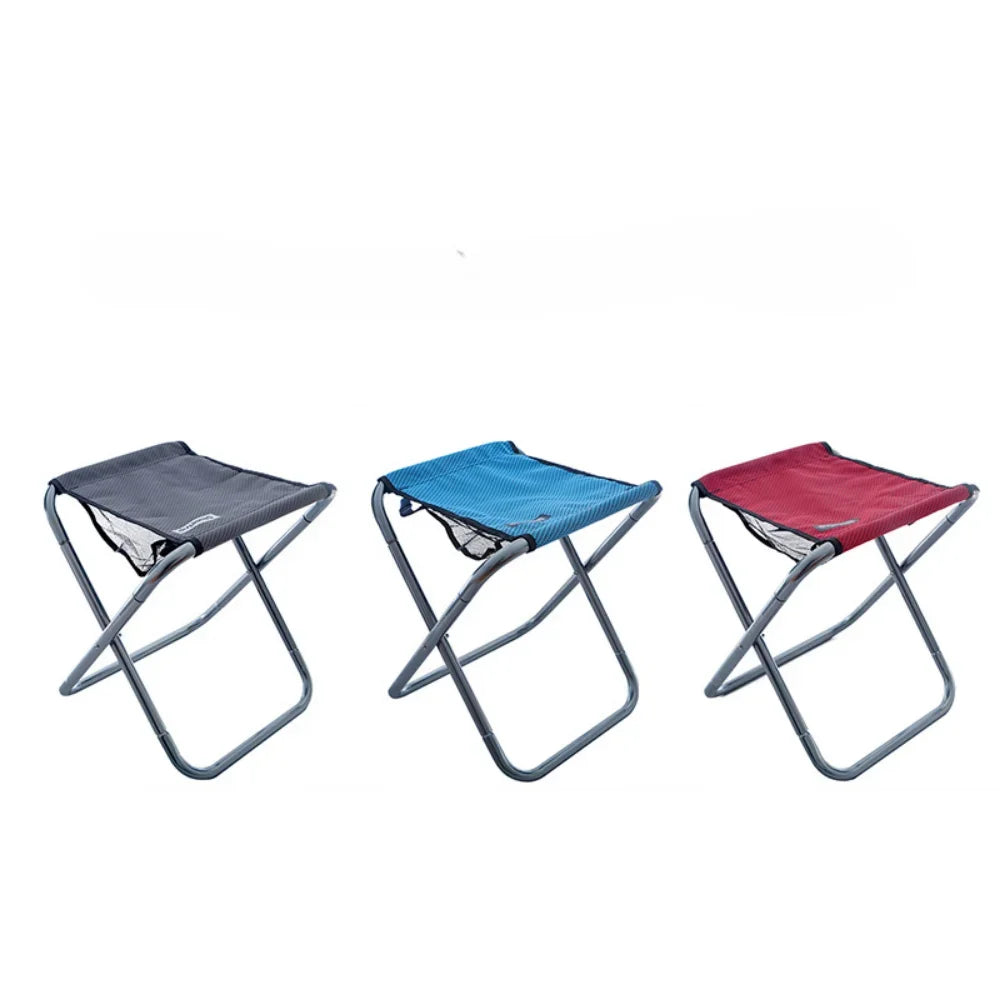 Outdoor Aluminum Alloy Folding Stool Portable Fishing Camping Stool Beach Chair