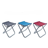 Outdoor Aluminum Alloy Folding Stool Portable Fishing Camping Stool Beach Chair