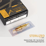 RL Disposable Sterilized Safety Golden Armor Ambition Tattoo Cartridge Needles Tattoo Needle for Cartridge Machines Grips 20pcs