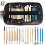 Pottery Clay Sculpting Tools Kit 8-61 Pcs/Set, Ceramic Wax Clays Carving Tools for Art Craft Pottery Sculpting Modeling Tool Set