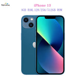 Original Apple iPhone 13 128GB/256GB/512GB  Mobile phone 5G LTE Face ID NFC IOS A15 Bionic Hexa Core 6.1'' 12MP&12MP 3240mAh