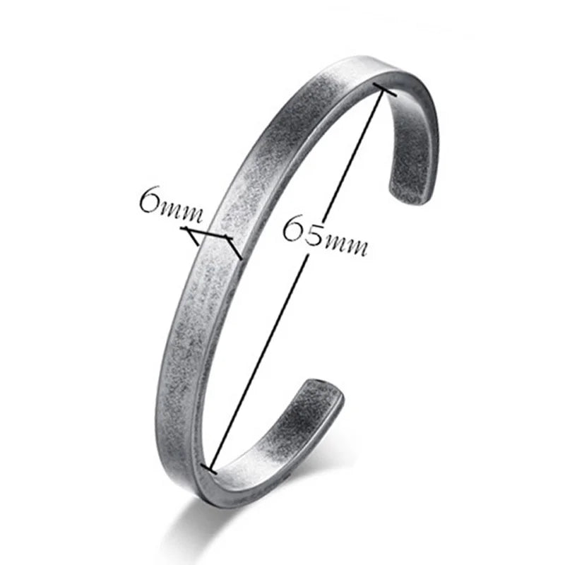 Men's Thin Bracelet,Stainless Steel Cuff  Bangle Bracelet, Thin Cuff, Boyfriend Cuff, Gifts for Him, Father's Day Gifts