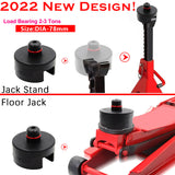 4Pcs Rubber Floor Lifting Jack Pad Axle Stand Adapter Pucks Tool Chassis For Tesla Model 3 S X Y Car Tire Repair Nail Screw Kit