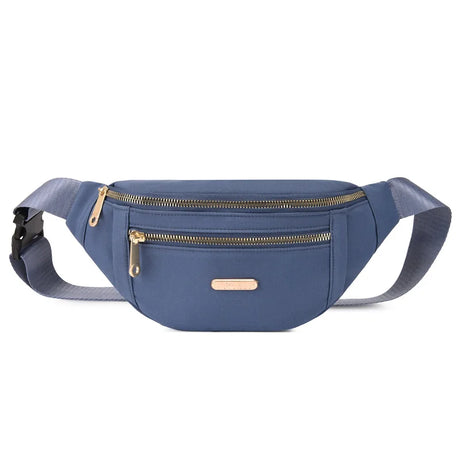 New Women Waist Bags for Women Oxford Leisure Color Chest Bag Shoulder Crossbody Waist Bags Handbags Female Messenger Belt Bags